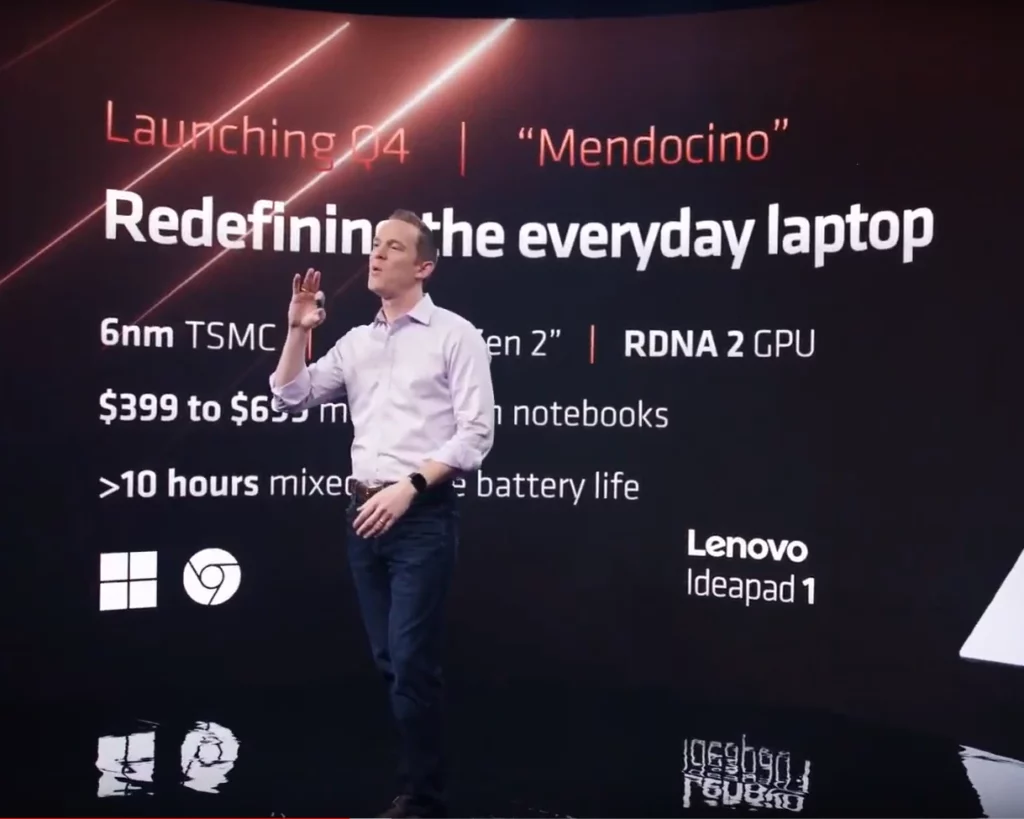 Computex 2022 - AMD Keynote - Mendocino Announcement