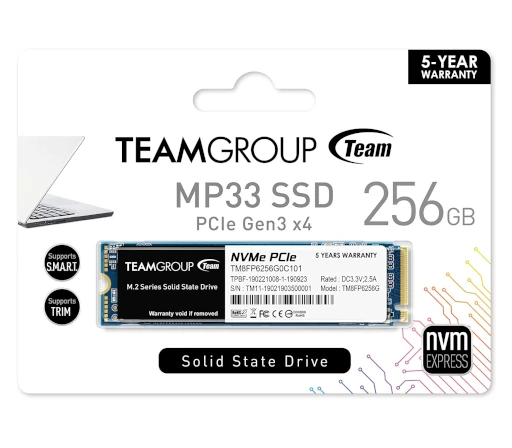 teamgroup mp33 nvme ssd
